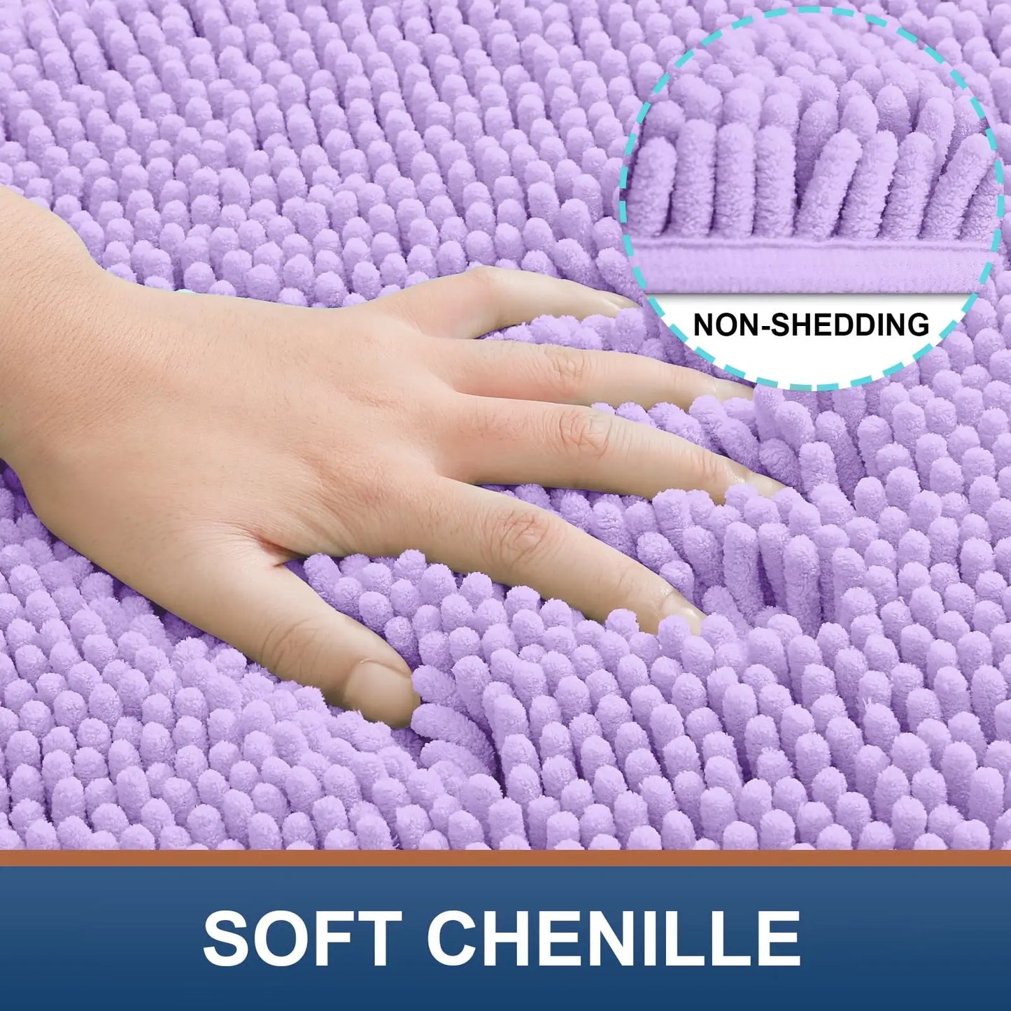 Lumora™ Luxury Chenille High-Traffic Entrance Mat