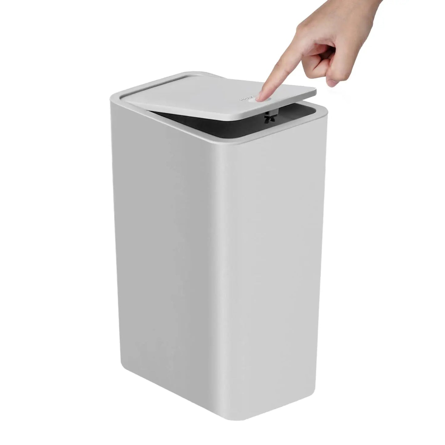 Lumora™ Slim-Profile Press-Top Storage Bin
