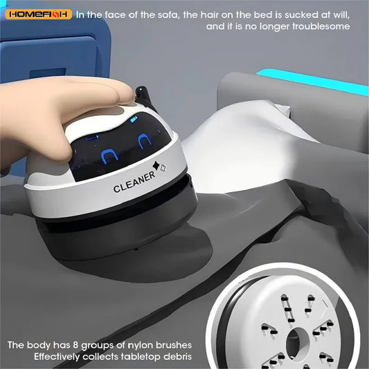 Lumora™ Bot-Vac: The Intelligent Mini Desktop Vacuum