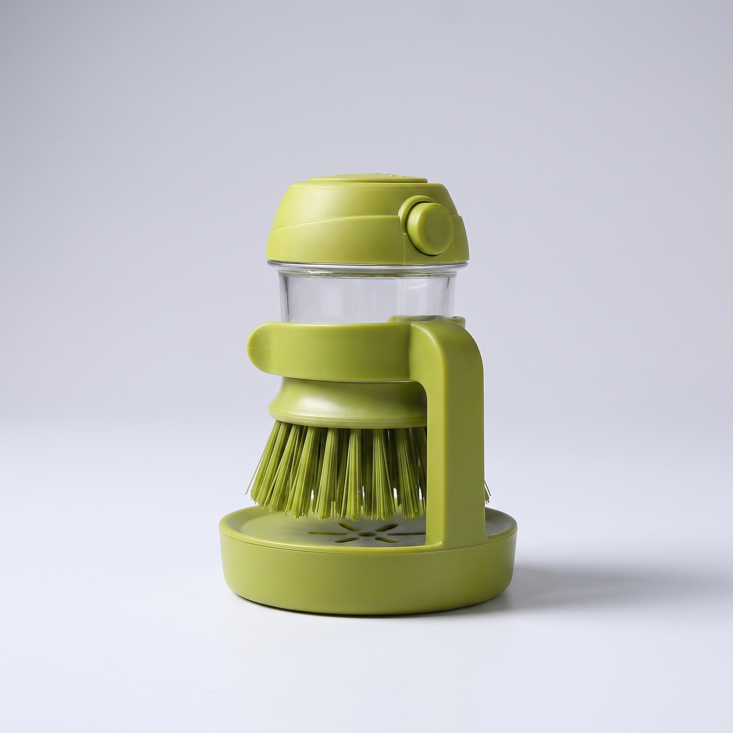 Smart Lumora ScrubPro dish brush side profile studio shot