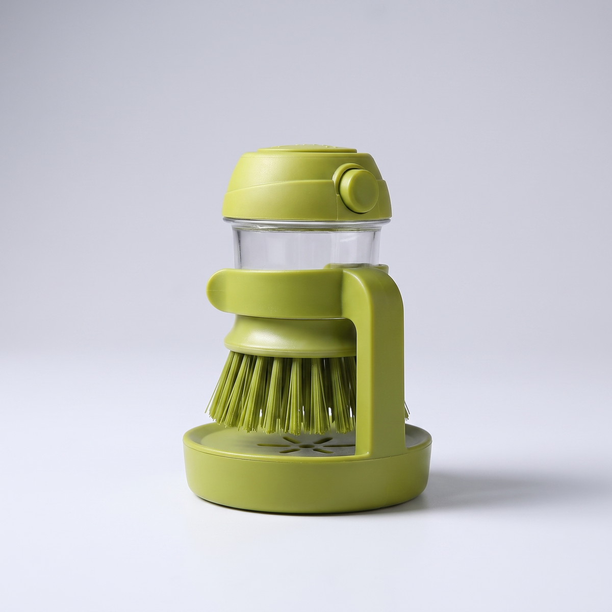 Smart Lumora ScrubPro dish brush side profile studio shot